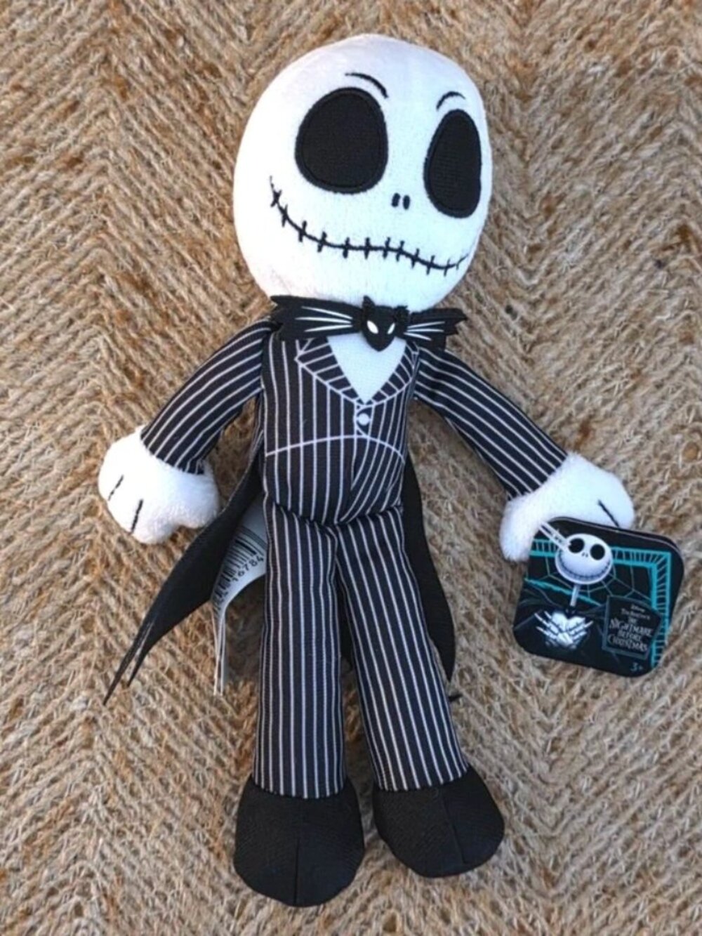 Disney Nightmare Before Christmas Jack Zero Mayor 3-Pc Plush Lot NWT